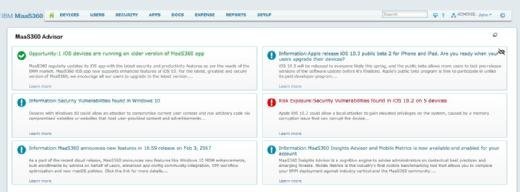 IBM MaaS360 Advisor: Watson schützt Smartphones, Tablets und Co.